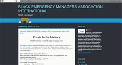Desktop Screenshot of blackemergmanagersassociation.org